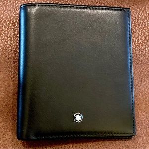 Mont Blonc bifold black wallet